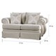 preview thumbnail 9 of 7, Gracewood Hollow Humo Ivory T-cushion Loveseat