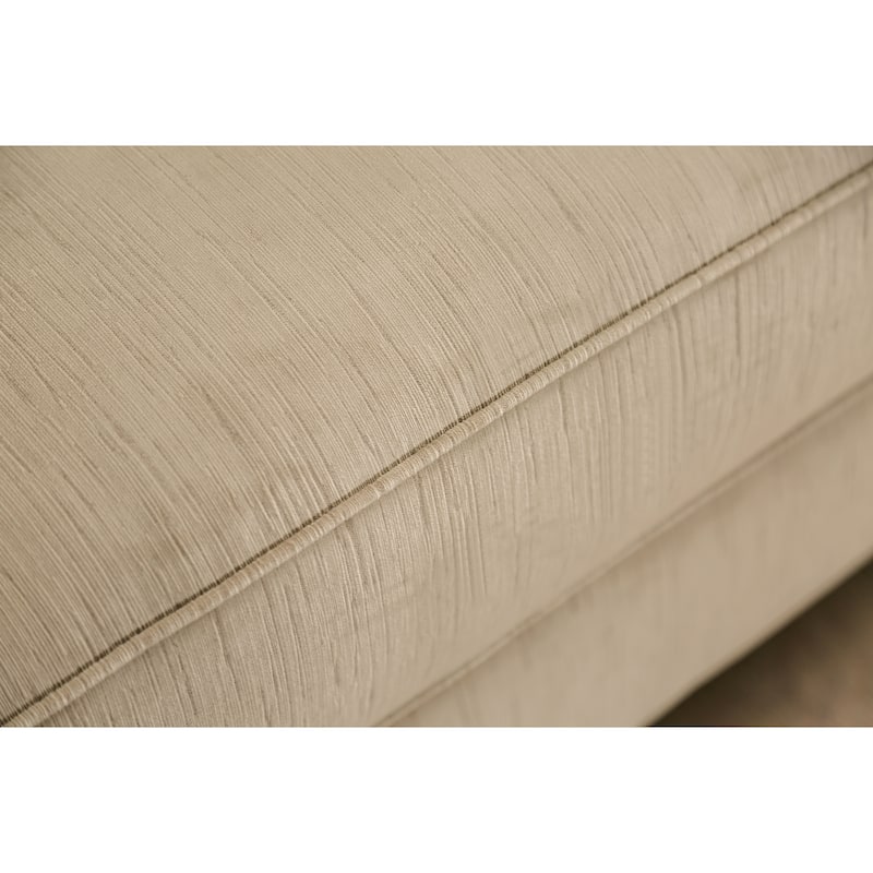Chiatura Transitional Honey Chenille Tufted Loveseat by Copper Grove