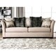 preview thumbnail 1 of 7, Silver Orchid La Marr Farmhouse Beige Nailhead Sofa