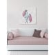 preview thumbnail 6 of 5, Marmont Hill - Handmade Feminine Unicorn Print on Wrapped Canvas