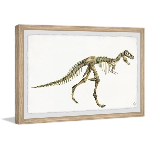 Marmont Hill - Handmade Big Dino Skeleton Framed Print