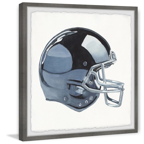 Marmont Hill - Handmade Football Helmet Framed Print