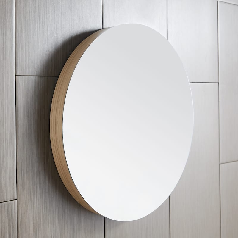 Solace Mirror in Sunrise Oak