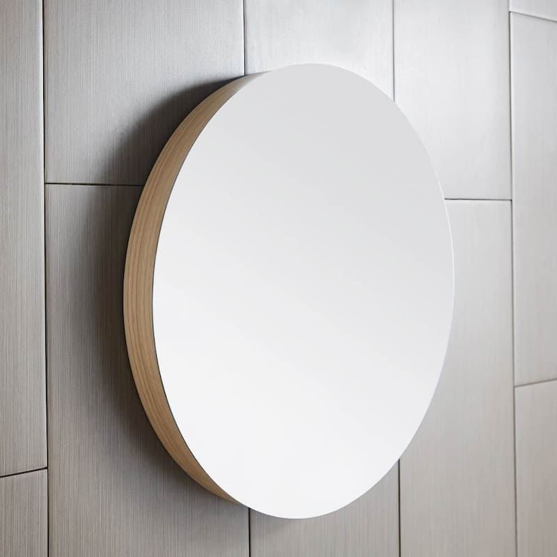 Solace Mirror in Sunrise Oak - 22" - Sunrise Oak