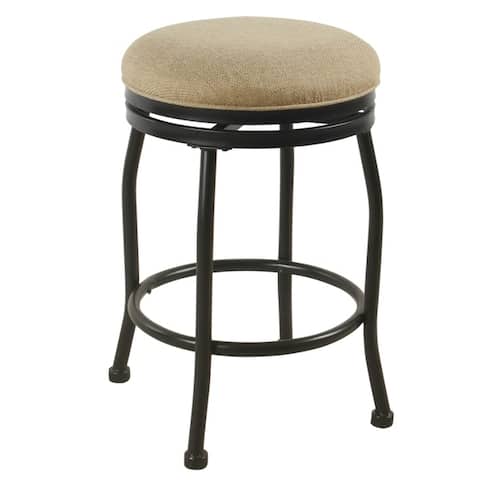 HomePop 24" Swivel Counter Stool - 24 inches - 24 inches