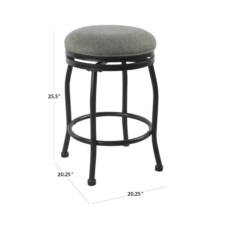 HomePop 24" Swivel Counter Stool - 24 inches - 24 inches