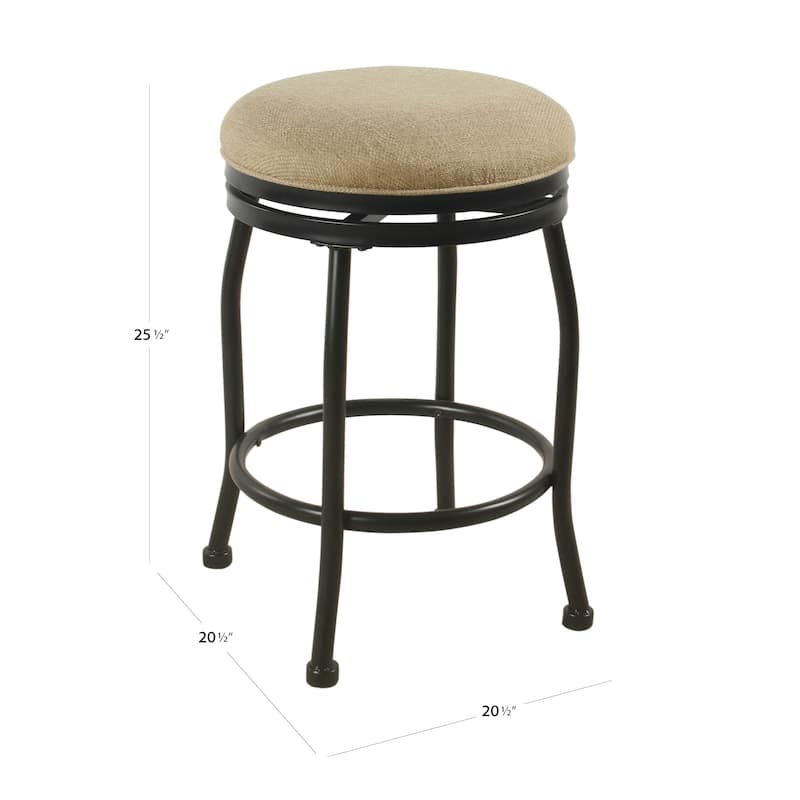 HomePop 24" Swivel Counter Stool - 24 inches - 24 inches