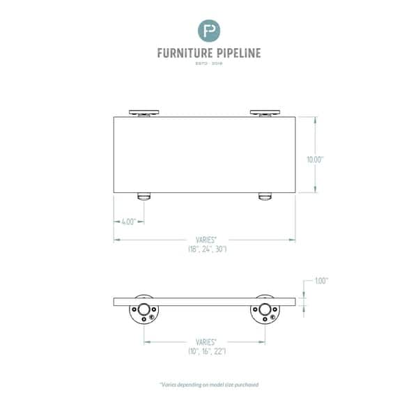 dimension image slide 1 of 2, Carbon Loft Kone 3-piece Floating Shelf Set