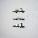 preview thumbnail 1 of 14, Carbon Loft Kone 3-piece Floating Shelf Set