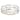 Jiallo Beam Round Tray with Mirror 15" diameter