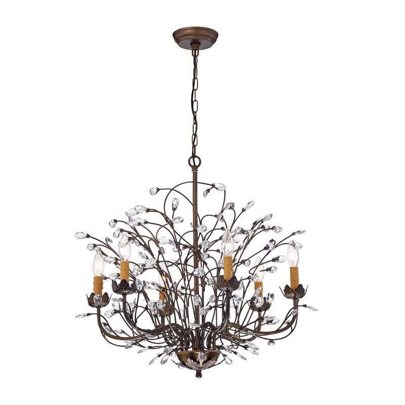 Celeno 6-Light Candle-Style Chandelier