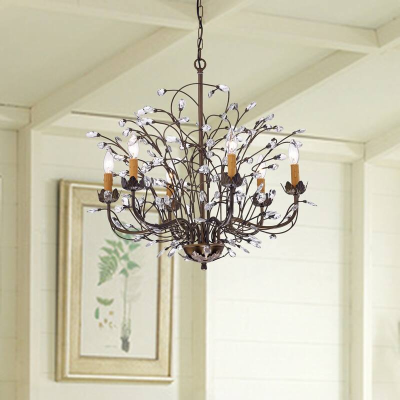 Celeno 6-Light Candle-Style Chandelier