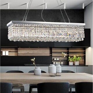 Cassiopeia 8-Light Crystal Chandelier (Metallic) - Chandeliers For Bedrooms by Overstock.com