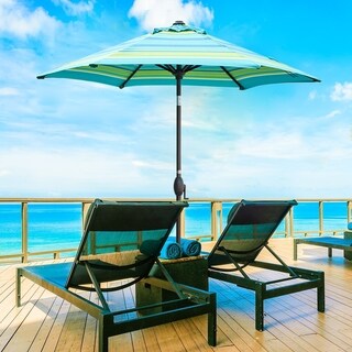 Buy Size 7 5 Ft Blue Patio Umbrellas Online At Overstock Our Best Patio Umbrellas Shades Deals