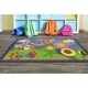 Flagship Carpet Kids Nylon Cutie Bugs Classroom Seating Rug - 5' x 8 ...