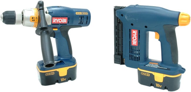 Factory Reconditioned Ryobi ZRP1003 2-PIECE Combo Kit 3-Speed Hammer 