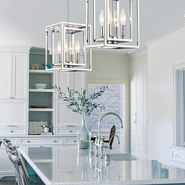 kitchen chrome pendant lights