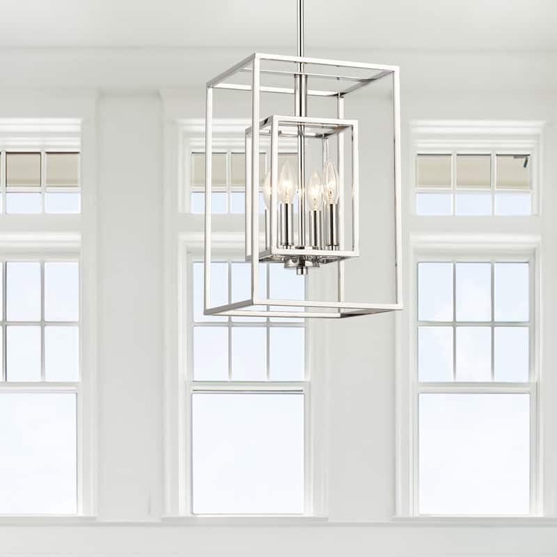 4-light Polished Chrome Pendant - Polished Chrome