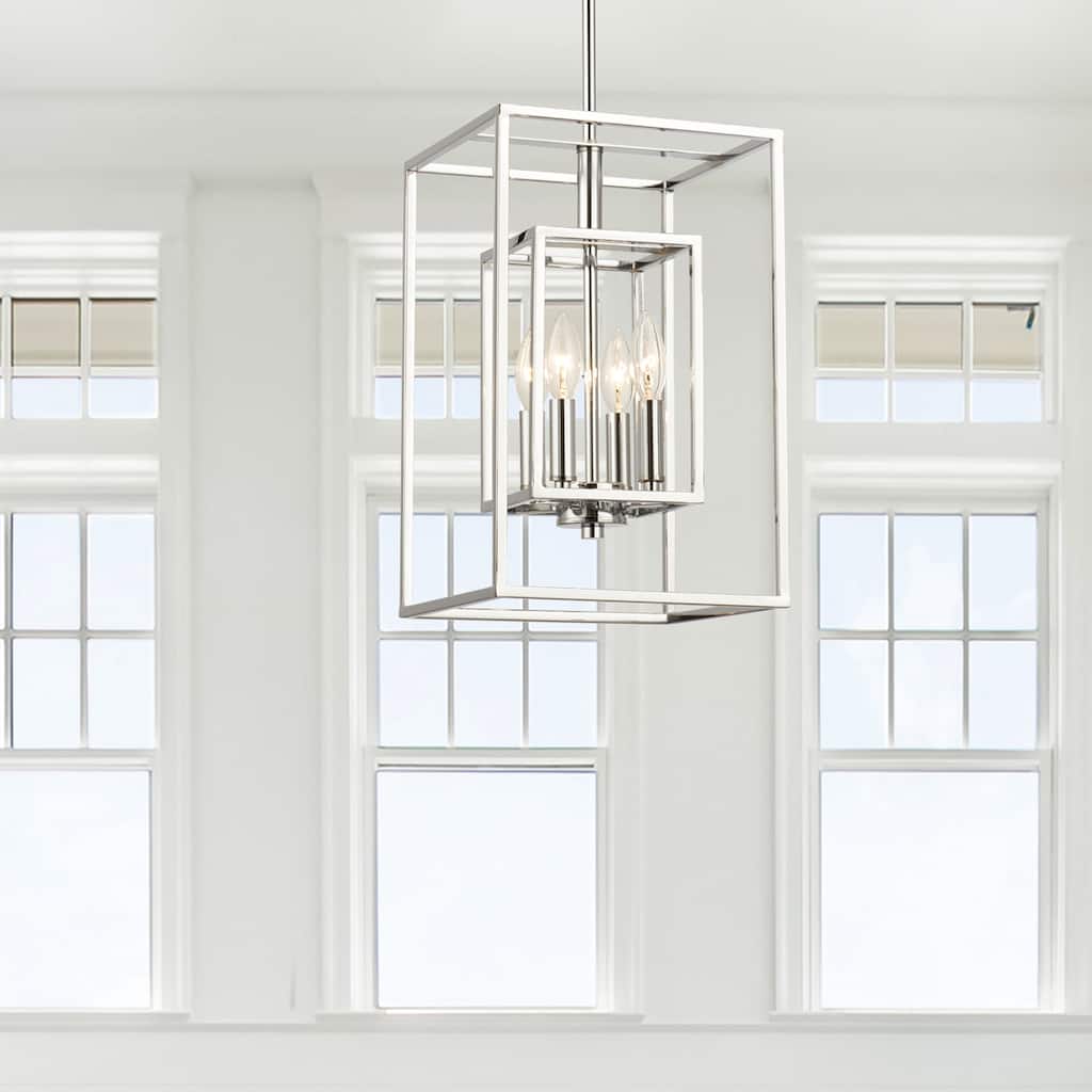 4-light Polished Chrome Pendant - Polished Chrome