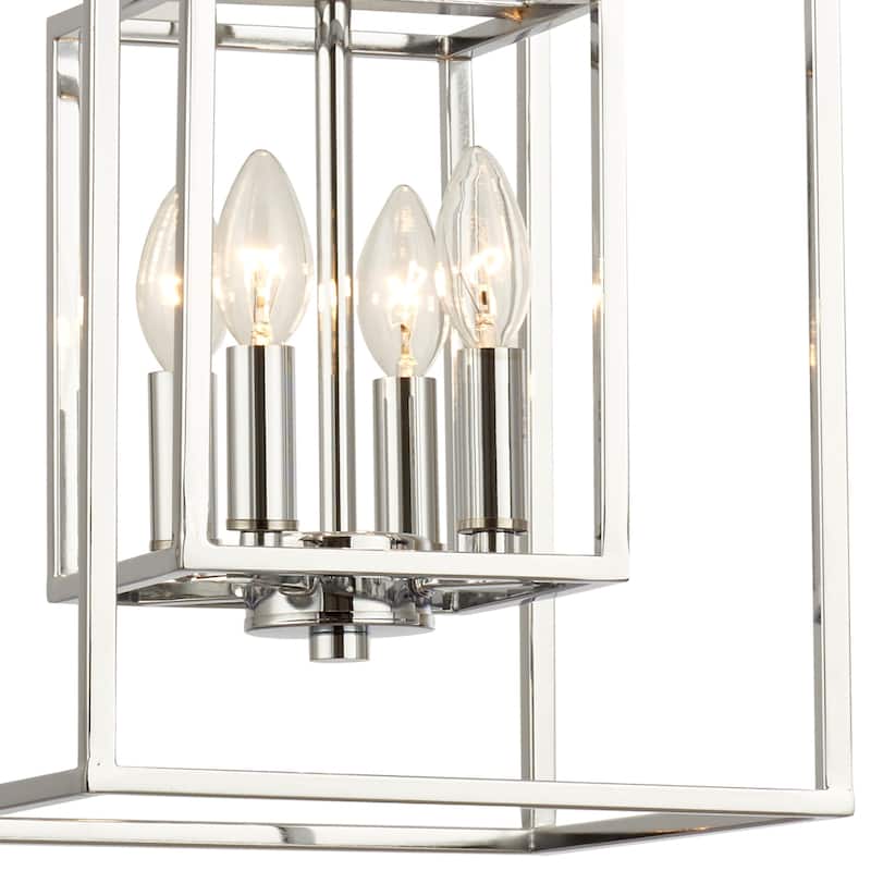 4-light Polished Chrome Pendant - Polished Chrome