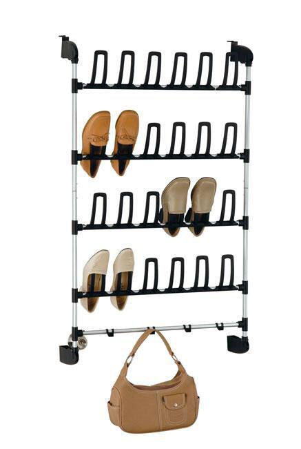 Over The Door 12-pair Shoe Rack
