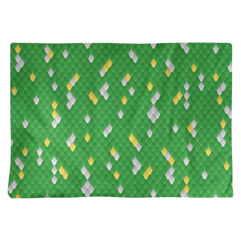Green Snake Scales Placemat - 18 x 14