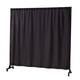 Option Black Frame with Black Blackout Fabric