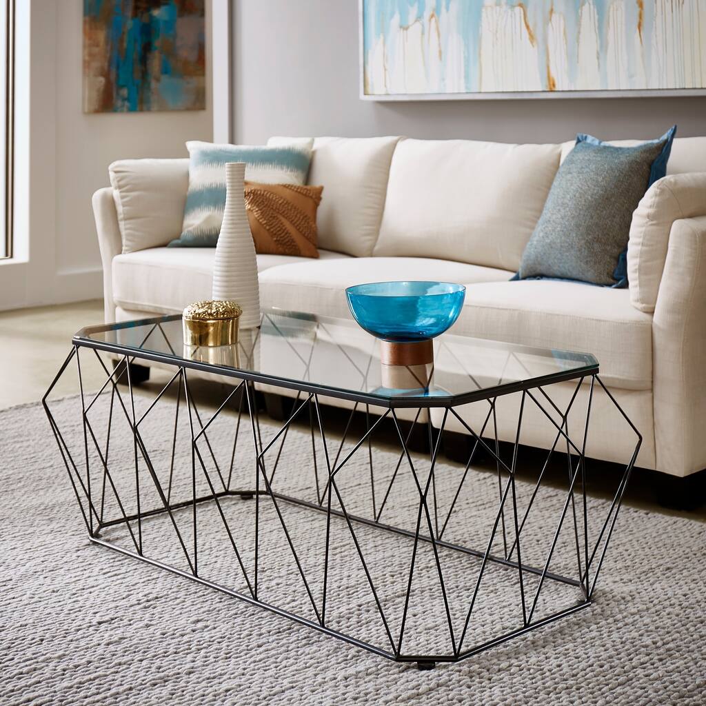 Strick & Bolton Germaine Black Coffee Table