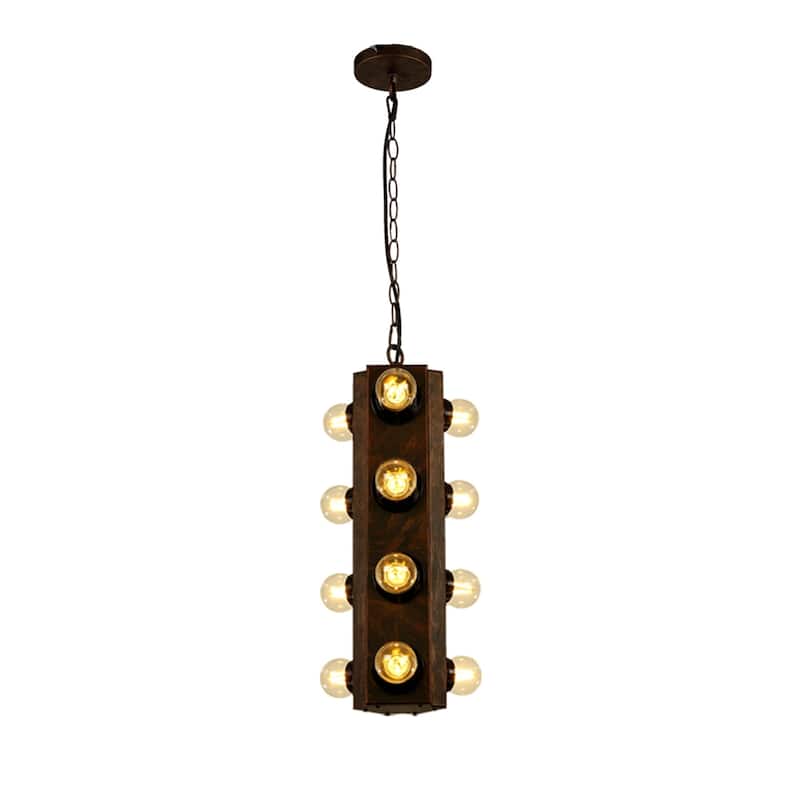 Spidler Bronze 16-light Tower Chandelier