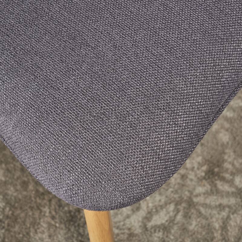 Christopher Knight Home Abrielle Mid-Century Modern Fabric Dining Chair - N/A