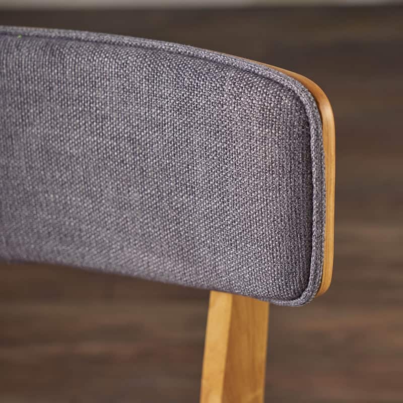 Christopher Knight Home Abrielle Mid-Century Modern Fabric Dining Chair - N/A
