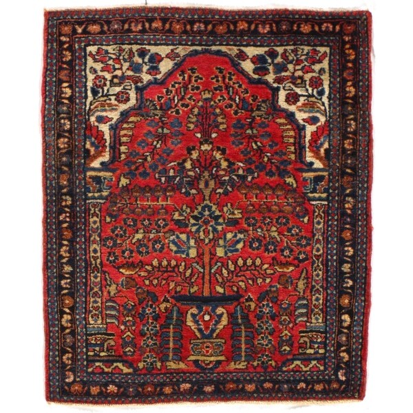 Pasargad DC Antique Persian Sarouk Farahan Rug - 2'x2'5"