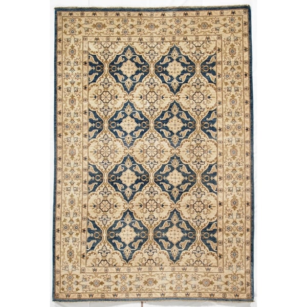 Pasargad DC Pak Persian Tabriz/Farahan Design Hand-Knotted Rug - 6'1" X 9'
