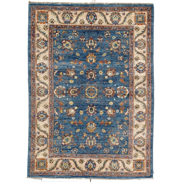 Pasargad DC Pak Oushak Lambswool Rug - 4′3″ × 5′10″