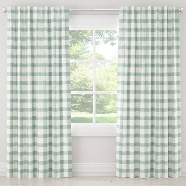 Shop Skyline Blackout Curtain In Buffalo Square Mint Free