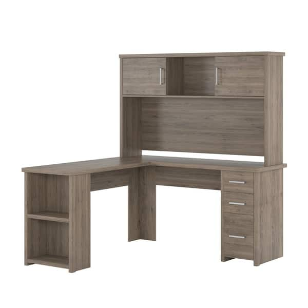 Shop Ameriwood Home Eastway L Desk With Hutch Free Shipping