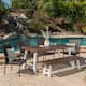 Option Sandblast Dark Brown  +  White Rustic Metal