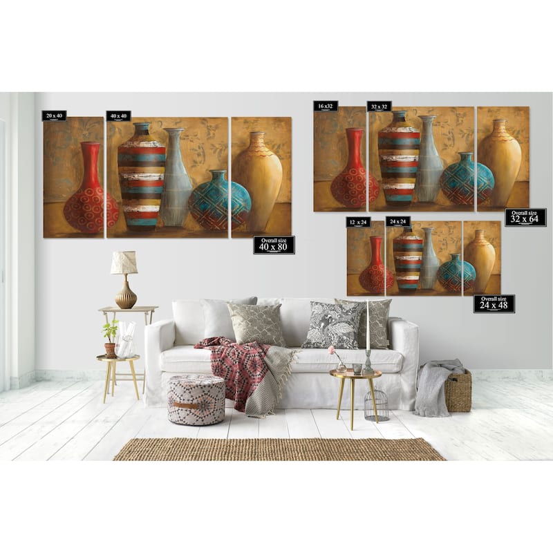 Vessels of Tabuk-A Premium Multi Piece Art available in 3 sizes