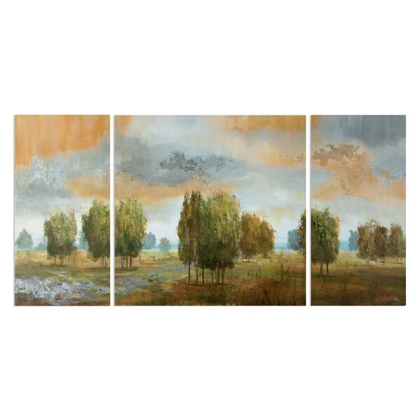 Wexford Home 'Meadow Vista II' A Premium3-piece Art Set
