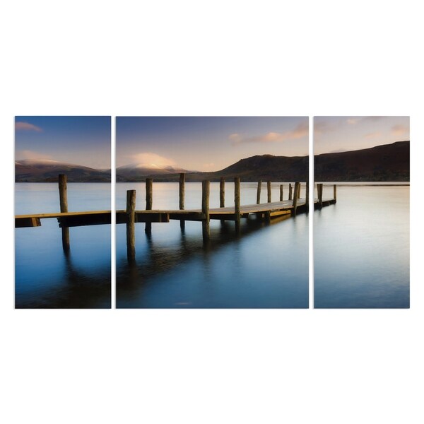 Wexford Home 'Brandlehow Bay Jetty' A Premium Multi Piece Art