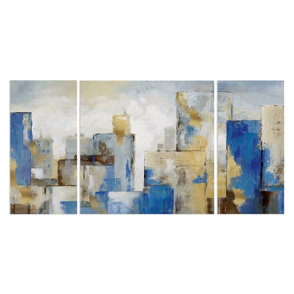 'City Blues II' Premium Multi-piece Art