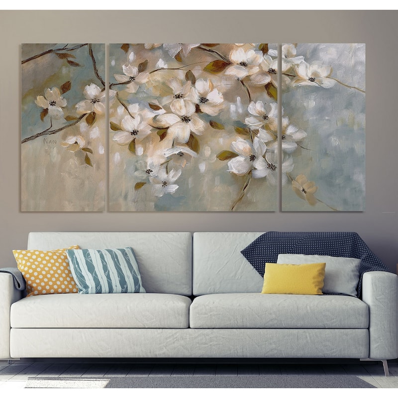 Blossoms of May-A Premium Multi Piece Art available in 3 sizes