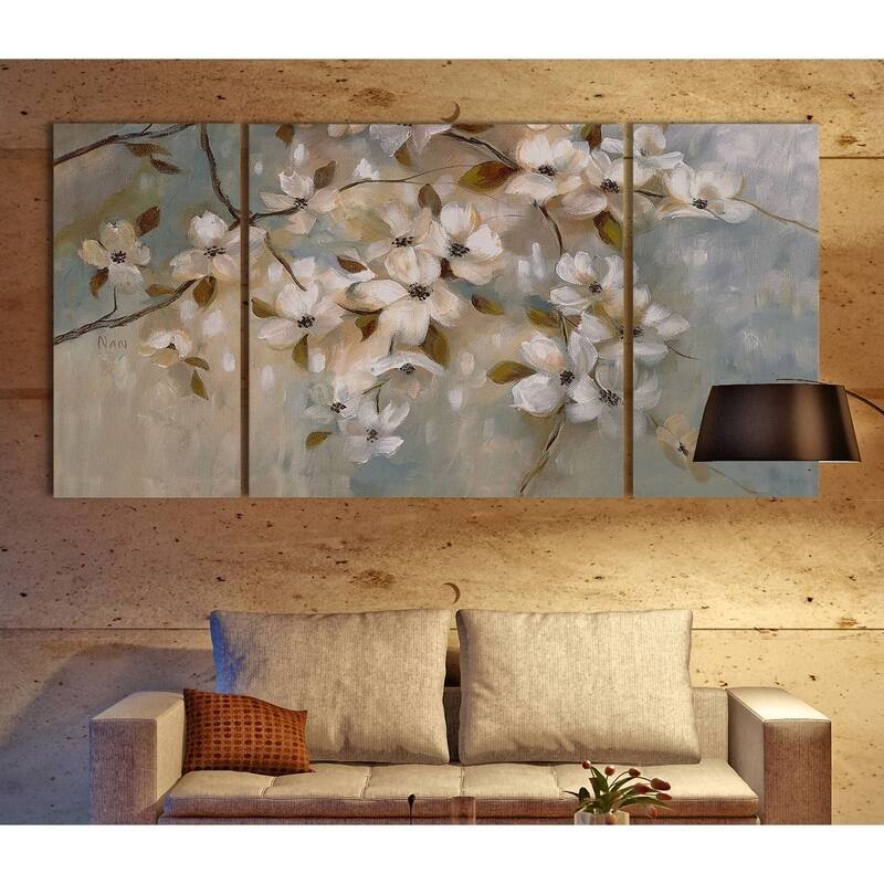 Blossoms of May-A Premium Multi Piece Art available in 3 sizes