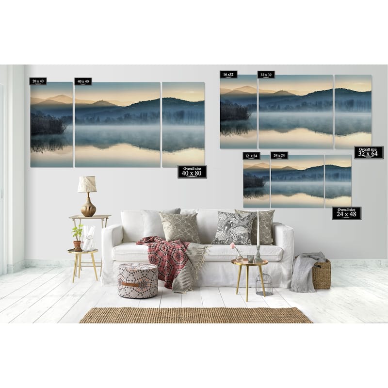 Quiet Morning-A Premium Multi Piece Art available in 3 sizes