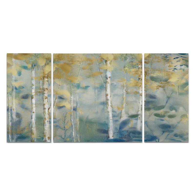 Gilded Forest II-A Premium Multi Piece Art available in 3 sizes