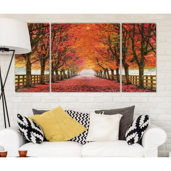 Wexford Home 'North Bend Trees' Premium Multi Piece Art