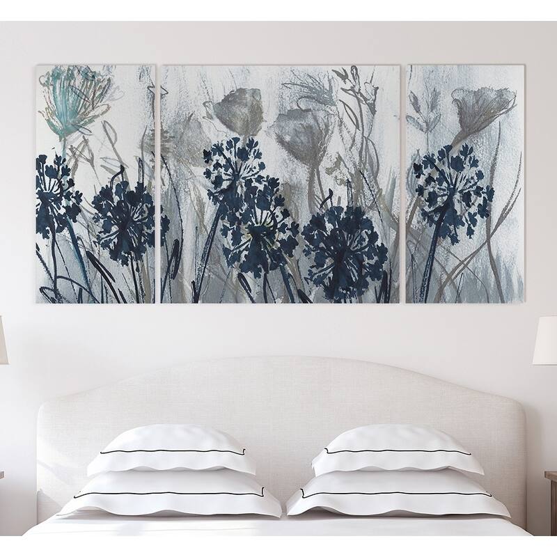 Indigo Field-A Premium Multi Piece Art available in 3 sizes