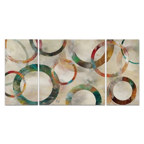 Shop 'Rings Galore' Canvas Wall Art - Overstock - 27540358