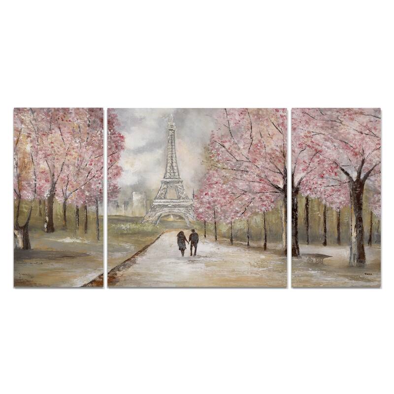 Paris Stroll-A Premium Multi Piece Art available in 3 sizes