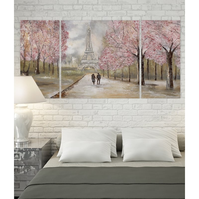 Paris Stroll-A Premium Multi Piece Art available in 3 sizes